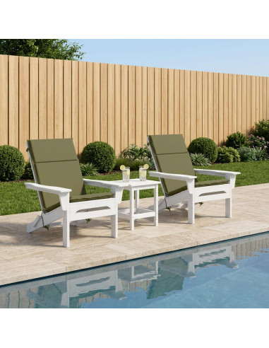 Cuscino per sedia a schienale alto GEMERT 2 pz 100% Poliestere