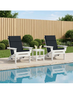 Cuscino per sedia a schienale alto GEMERT 2 pz 100% Poliestere