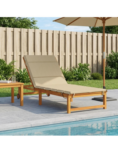 Cuscino per Lettino GEMERT 100% Poliestere Beige