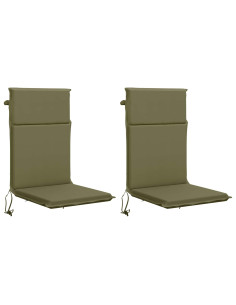 Cuscino per sedia a schienale alto GEMERT 2 pz 100% Poliestere 2