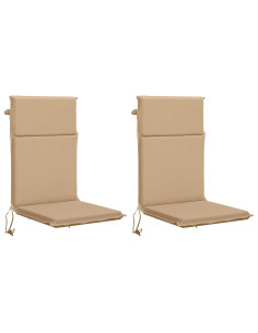 Cuscino per sedia a schienale alto GEMERT 2 pz 100% Poliestere 2