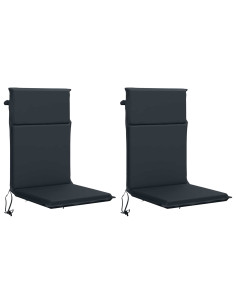 Cuscino per sedia a schienale alto GEMERT 2 pz 100% Poliestere 2