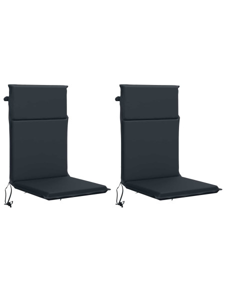 Cuscino per sedia a schienale alto GEMERT 2 pz 100% Poliestere