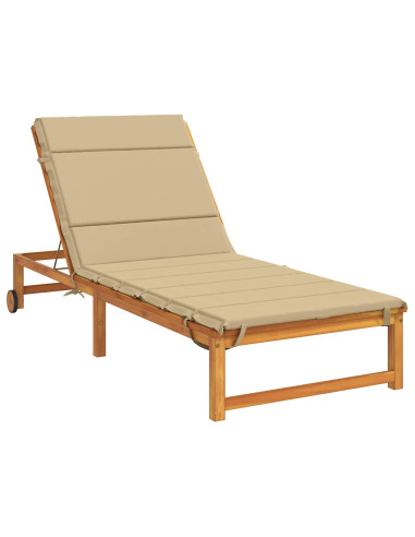 Cuscino per Lettino GEMERT 100% Poliestere Beige