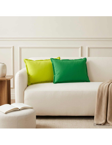 Cuscino con cuscino HOUTEN 6 pz Verde Poliestere