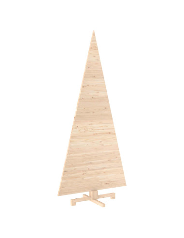 Albero di Natale in legno KOTKA 240 cm Legno Massello di Pino