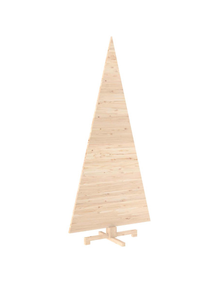 Albero di Natale in legno KOTKA 240 cm Legno Massello di Pino