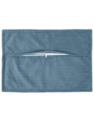 Federa 2 pz HOUTEN Blu 50 x 80 cm corduroy