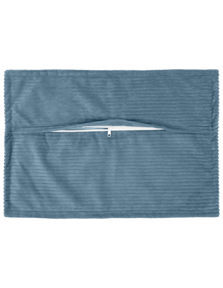 Federa 2 pz HOUTEN Blu 50 x 80 cm corduroy