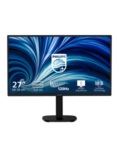 PHILIPS MONITOR 27 LED IPS FHD 16:9 4MS, REG ALTEZZA, VGA/DP/HDMI