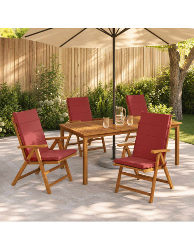 Cuscini Bhair Alto Schienale in 4 Pezzi GEMERT 100% Poliestere