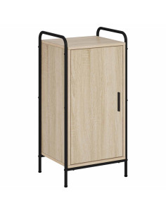 Credenza Rovere Sonoma 97 x 33 x 81 cm Legno ingegnerizzato 2