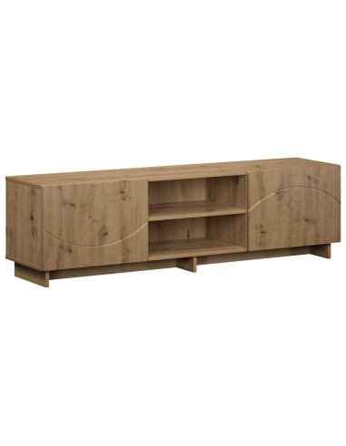 Supporto TV 140 x 34.5 x 40 cm Rovere Artigianale