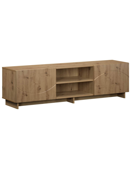 Supporto TV 140 x 34.5 x 40 cm Rovere Artigianale