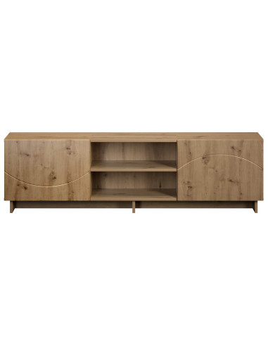 Supporto TV 140 x 34.5 x 40 cm Rovere Artigianale