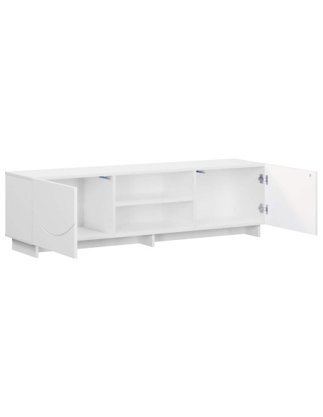 Supporto TV 140 x 34,5 x 40 cm Bianco Legno ingegnerizzato