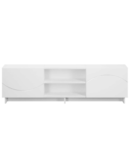 Supporto TV 140 x 34,5 x 40 cm Bianco Legno ingegnerizzato