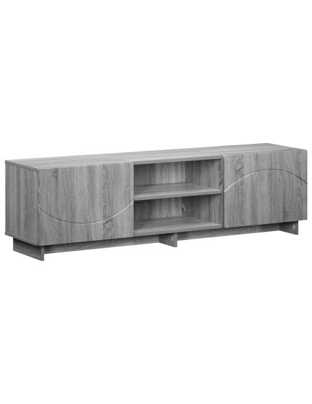 Supporto TV 140 x 34.5 x 40 cm Sonoma grigio