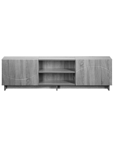 Supporto TV 140 x 34.5 x 40 cm Sonoma grigio