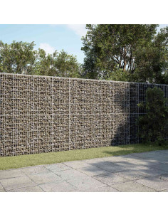 Gabione con Filo da 3,5 mm e Rete da 5x10 cm 400x100x200 cm