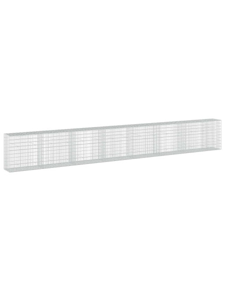 Gabione con Filo da 3,5 mm e Rete da 5x10 cm 750x50x100 cm