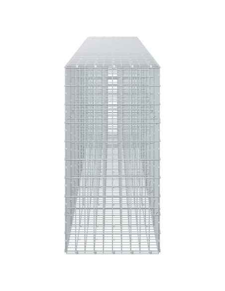 Gabione con Filo da 3,5 mm e Rete da 5x10 cm 750x50x100 cm