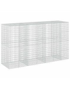 Gabione con Filo da 3,5 mm e Rete da 5x10 cm 350x100x200 cm 2