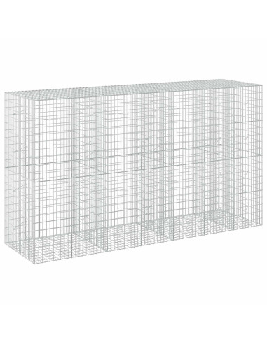 Gabione con Filo da 3,5 mm e Rete da 5x10 cm 350x100x200 cm