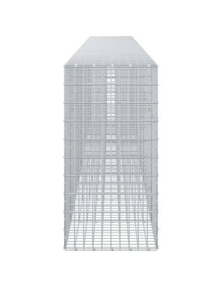 Gabione con Filo da 3,5 mm e Rete da 5x10 cm 900x50x100 cm