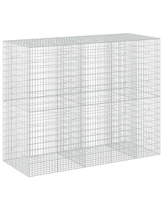 Gabione con Filo da 3,5 mm e Rete da 5x10 cm 250x100x200 cm 2