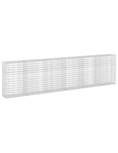 Gabione con Filo da 3,5 mm e Rete da 5x10 cm 600x50x150 cm 2