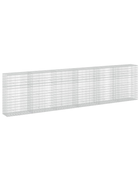 Gabione con Filo da 3,5 mm e Rete da 5x10 cm 600x50x150 cm