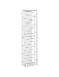 Gabione con Filo da 3,5 mm e Rete da 5x10 cm 50x30x200 cm 2