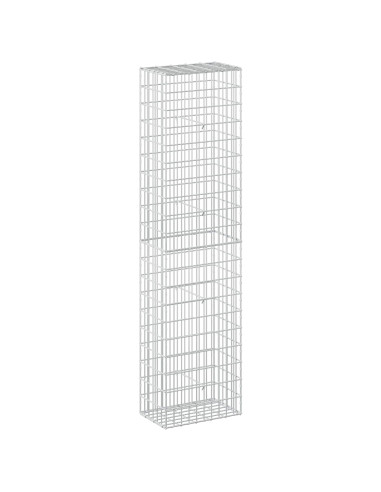 Gabione con Filo da 3,5 mm e Rete da 5x10 cm 50x30x200 cm