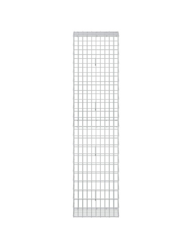 Gabione con Filo da 3,5 mm e Rete da 5x10 cm 50x30x200 cm