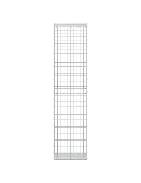 Gabione con Filo da 3,5 mm e Rete da 5x10 cm 50x30x200 cm