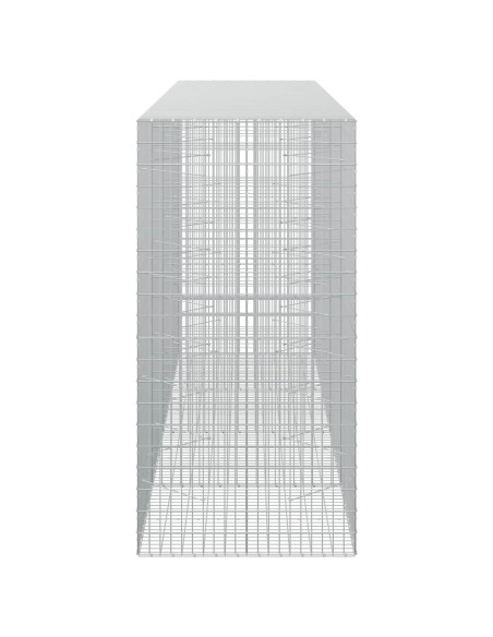 Gabione con Filo da 3,5 mm e Rete da 5x10 cm 400x100x200 cm