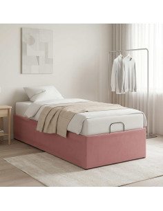 Telaio Letto Elettrico Regolabile Rosa 200 x 70 x 33,5 cm
