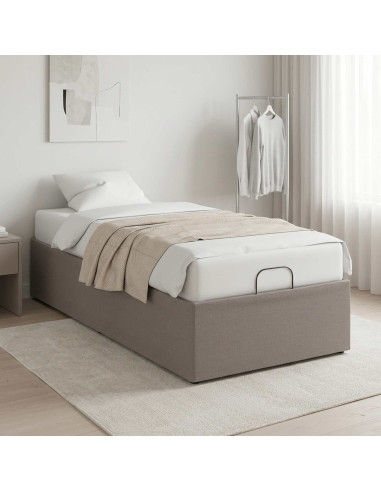 Telaio Letto Elettrico Regolabile Tortora 200 x 80 x 33,5 cm