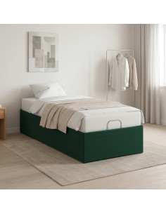 Telaio Letto Elettrico Regolabile Verde Foresta