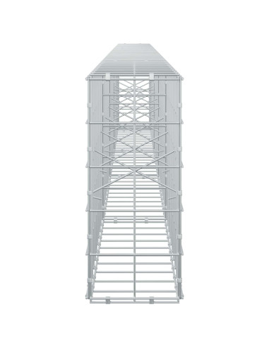 Gabione con Filo da 3,5 mm e Rete da 10x10 cm 450x20x50 cm