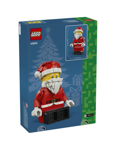 GRANDE MINIFIGURE DI BABBO NATALE