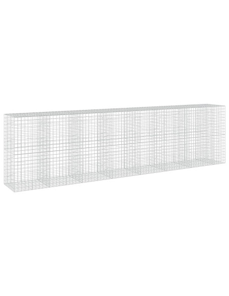 Gabione con Filo da 3,5 mm e Rete da 10x10 cm 750x100x200 cm
