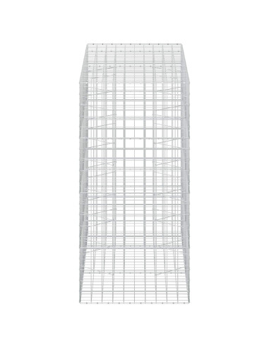 Gabione con Filo da 3,5 mm e Rete da 10x10 cm 250x100x200 cm