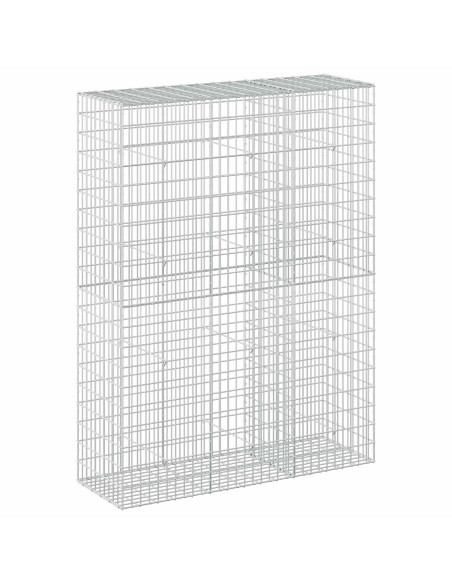 Gabione con Filo da 3,5 mm e Rete da 5x10 cm 150x50x200 cm