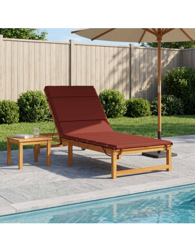 Cuscino per Lettino GEMERT 100% Poliestere Rosso