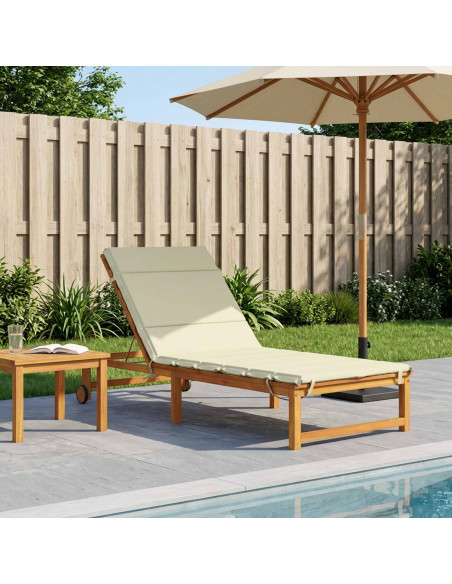 Cuscino per Lettino GEMERT 100% Poliestere Crema
