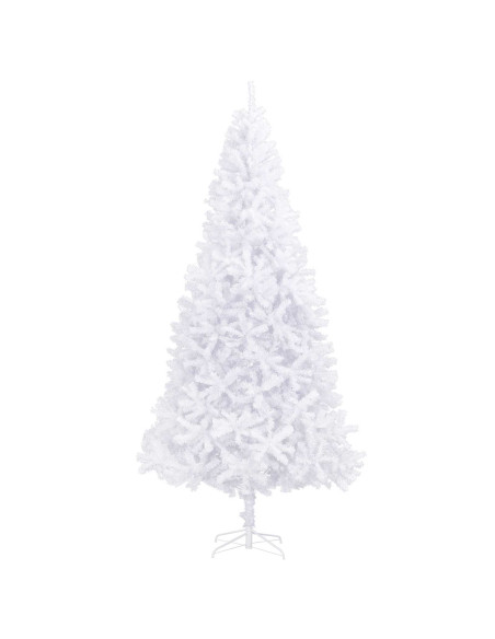 Albero di Natale artificiale Bianco 300 cm PVC e Acciaio