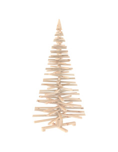 Albero di Natale in legno KOTKA 150 cm Legno Massello di Pino 2