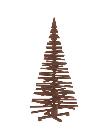 Albero di Natale in legno KOTKA 150 cm Legno Massello di Pino